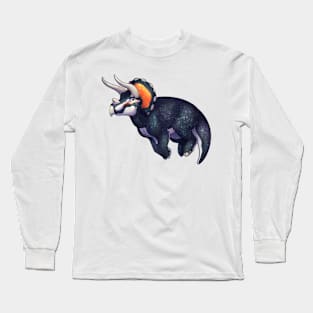 Cozy Triceratops Long Sleeve T-Shirt